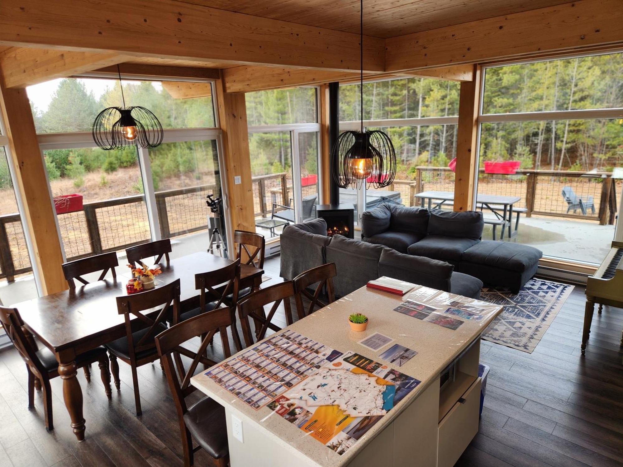 Les Chalets Double K # 2 Saint-Alexis-des-Monts Ngoại thất bức ảnh