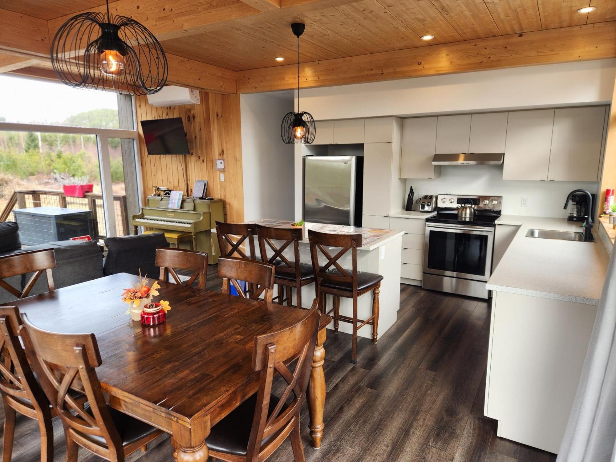 Les Chalets Double K # 2 Saint-Alexis-des-Monts Ngoại thất bức ảnh